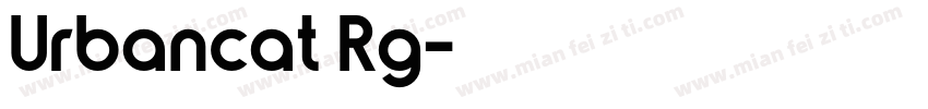 Urbancat Rg字体转换